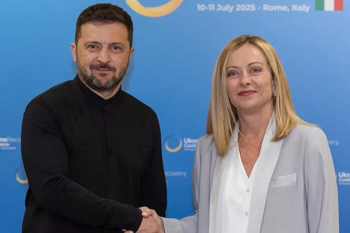 Зеленський зустрінеться з Мелоні в Римі