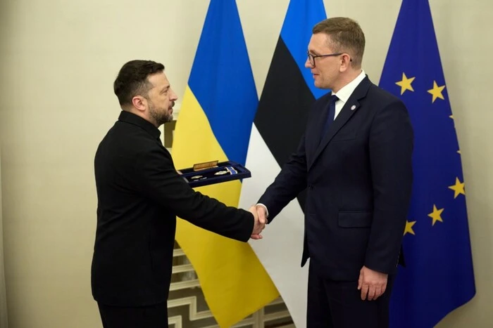 Зеленський нагородив прем’єра Естонії почесним орденом
